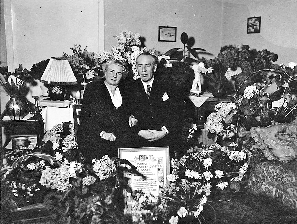 1952 Glückwünsche an Emmy und Carl Siebert