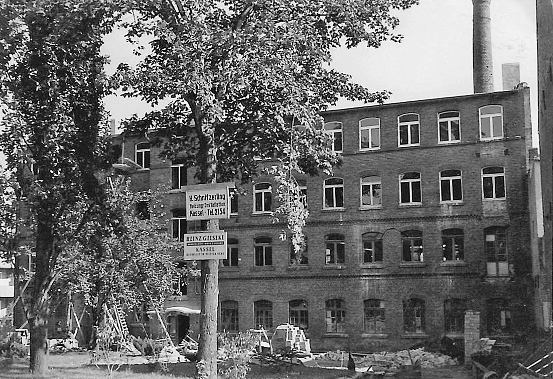 1956 Wiederaufbau der Mönchebergstraße 20